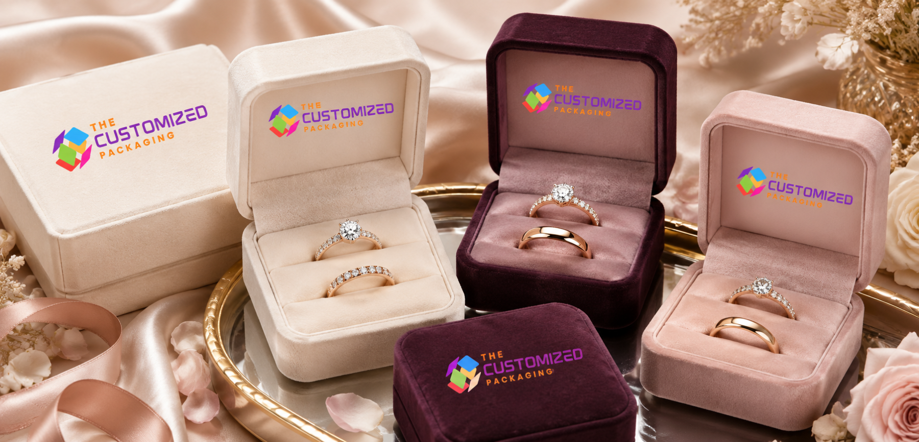 Personalized Proposal Ring Boxes